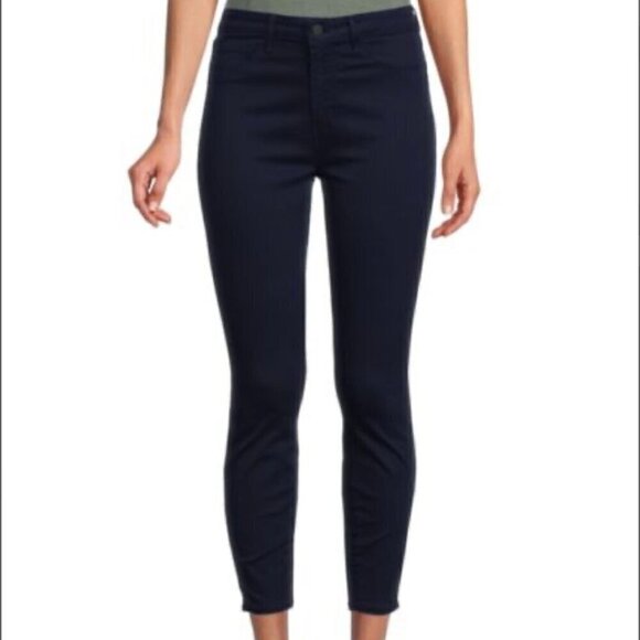 NWT L'AGENCE Margot High Rise Skinny Jean in Midnight - Size 28 - Picture 1 of 11